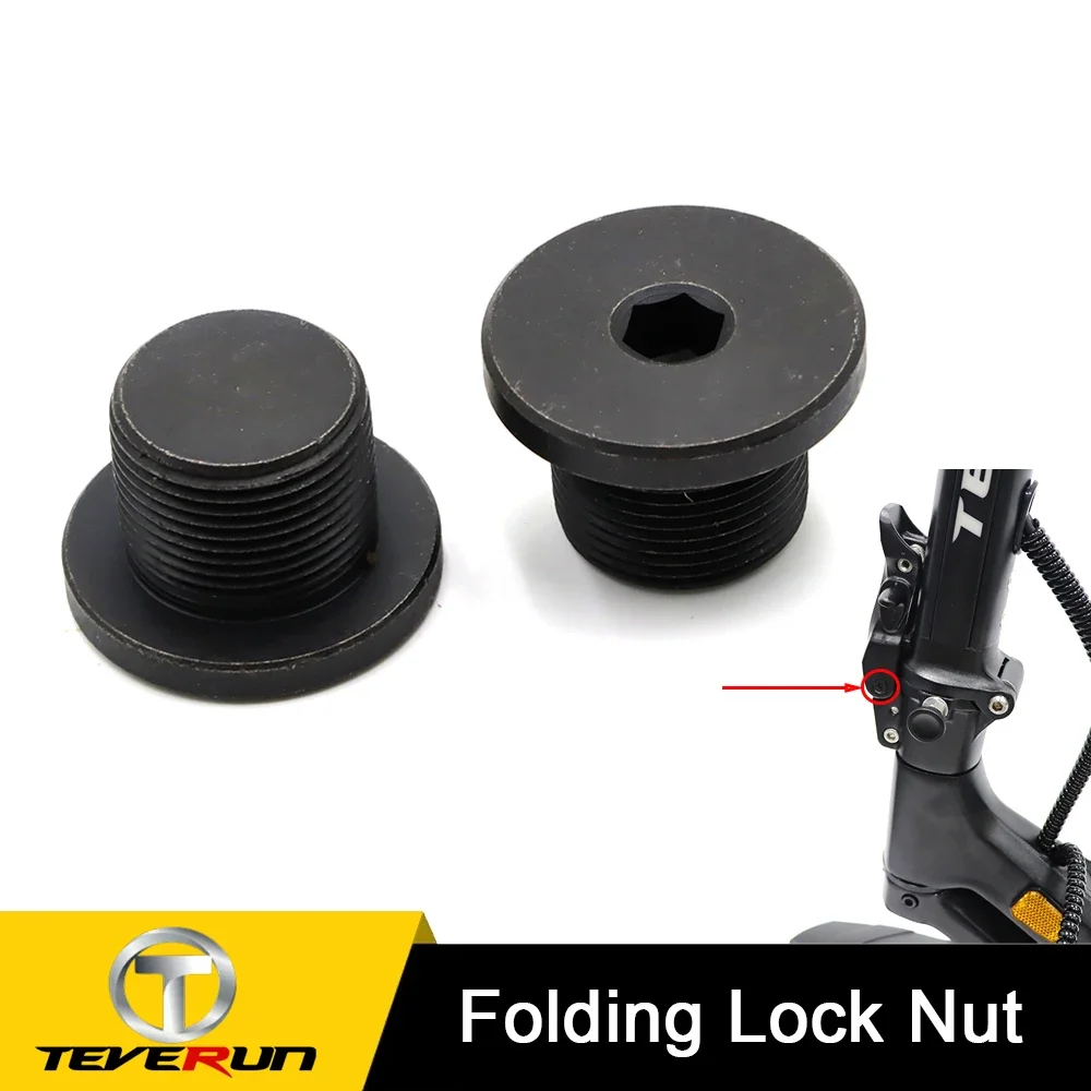 Original Teverun Folding Fixed Nut For Teverun Fighter Mini / Fighter Mini Pro Electric Scooter Folding Lock Nut Parts