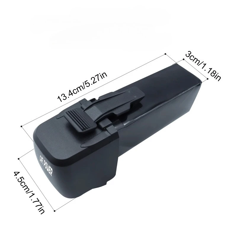 High Quality New 11.4V 6500mAh Drone Battery For Hubsan Zino Pro+ RC Drone  Spare Parts Zino Pro+ Plus Replacement Battery