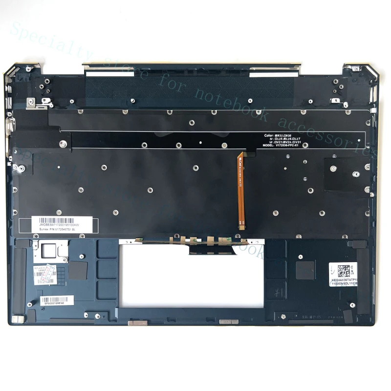 A+  New For HP Spectre X360 13-AP Series Palmrest With Backlit Keyboard