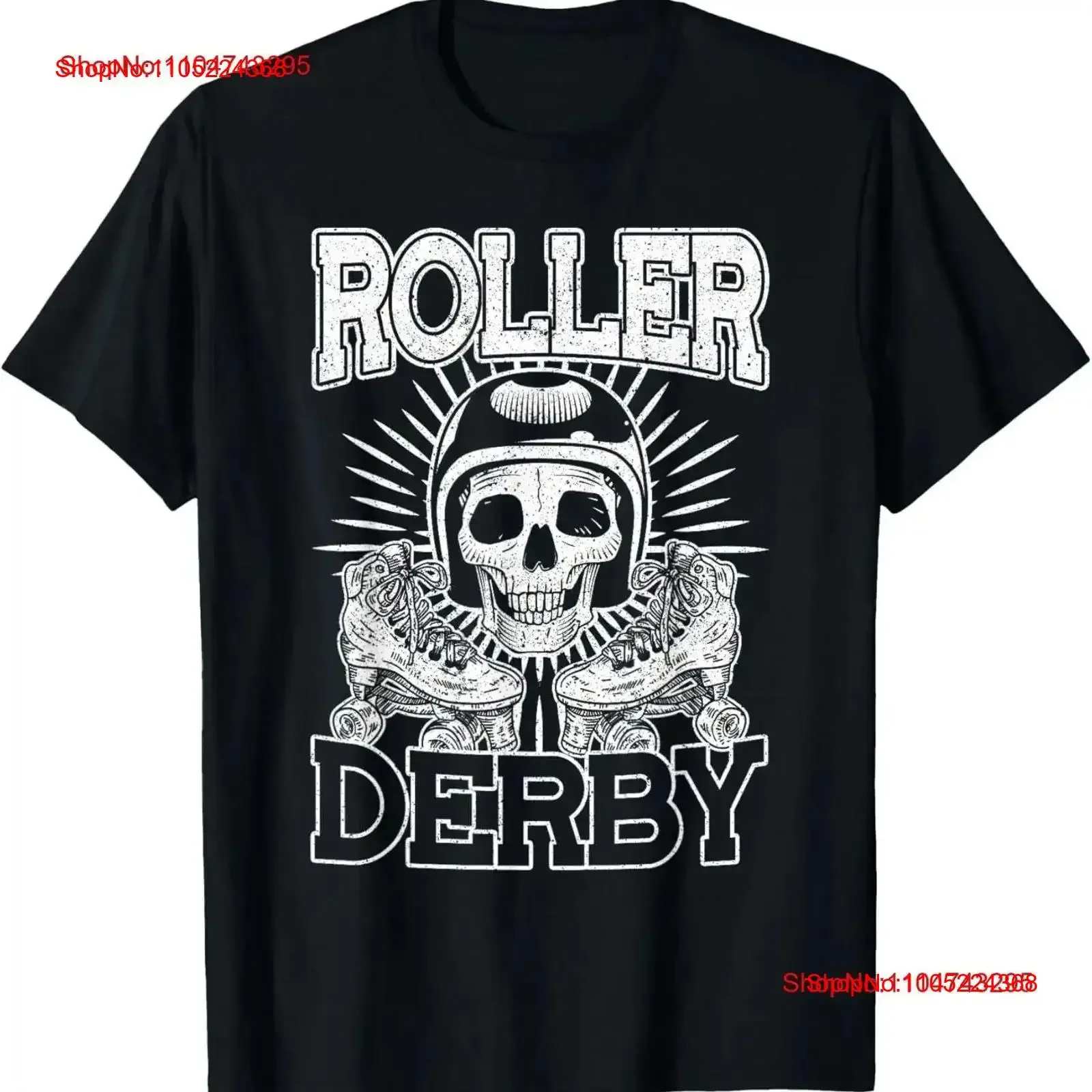 Roller Derby Camiseta vintage Lavado Casual Elegante Versátil streetwear Ropa de diseñador estirada Suave Cómodo vintage