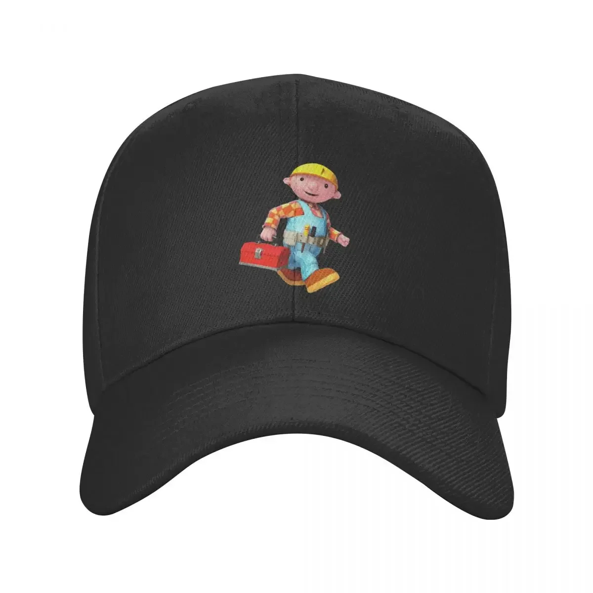 Adult Bob The Builder Hat Baseball Cap Snapback Caps Can We Fix It Toolbox Tractor Dad Hat Trucker Hat Adjustable Trucker Cap