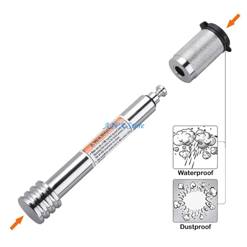 U13C Secure 5/8 Trailer Pin Lock Tool for Bike Carriers & Towing Equipment Safety