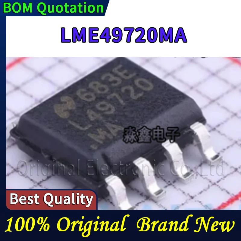 10pcs/lot LME49720MA Original  In stock High quality