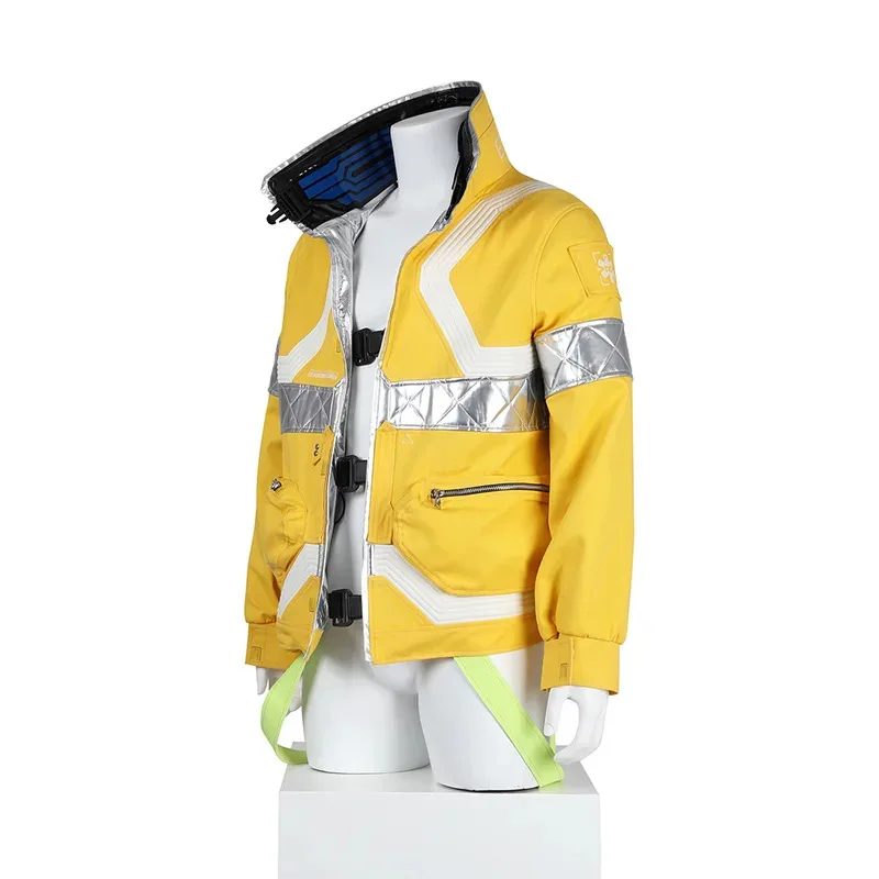 Az15David Martinez Cosplay Kostum Jaket Mantel Permainan untuk Pria Pria Menyamar Permainan Peran Halloween Karnaval Pesta Setelan