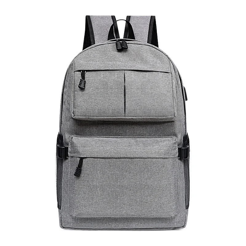 Men's Backpack Korean Travel Bag Casual Student Schoolbag Simple Computer USB port women laptop backpack travel