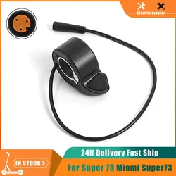 Thumb Throttle New Super73 ZX RX Gas Trigger Ebike For Scooter Super 73 Miami Super73 Accessories Electric Bicycle Handle