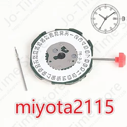 New Original 2115 Quartz Movement 2035 Single Calendar Three Needles