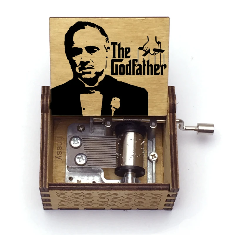 speak softly love Godfather music theme music box Caixa De Musica Musical Box Christmas Gift Drop Shopping large stock