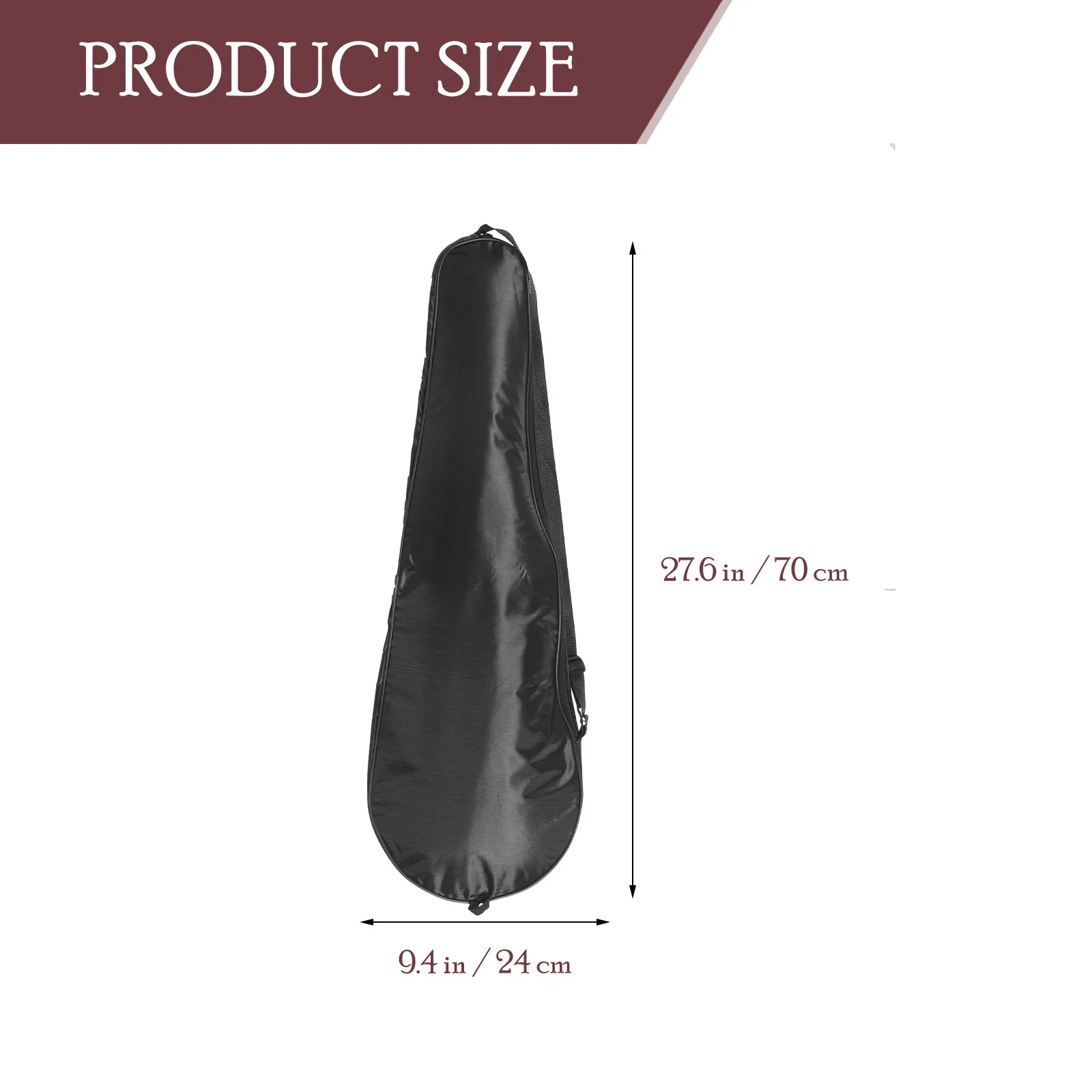 High-Quality Badminton Racket Bag Strong Zipper Closure Fine Workmanship Reusable Racket Organizer for Sports Enthusiasts