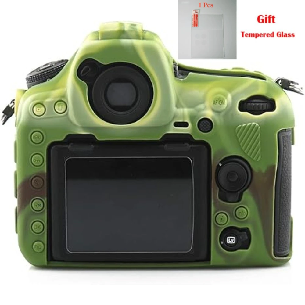 

Protective Cover, For Nikon D850 Camera bag Body Cover Protector Silicone Case protective sleeve + free tempered film