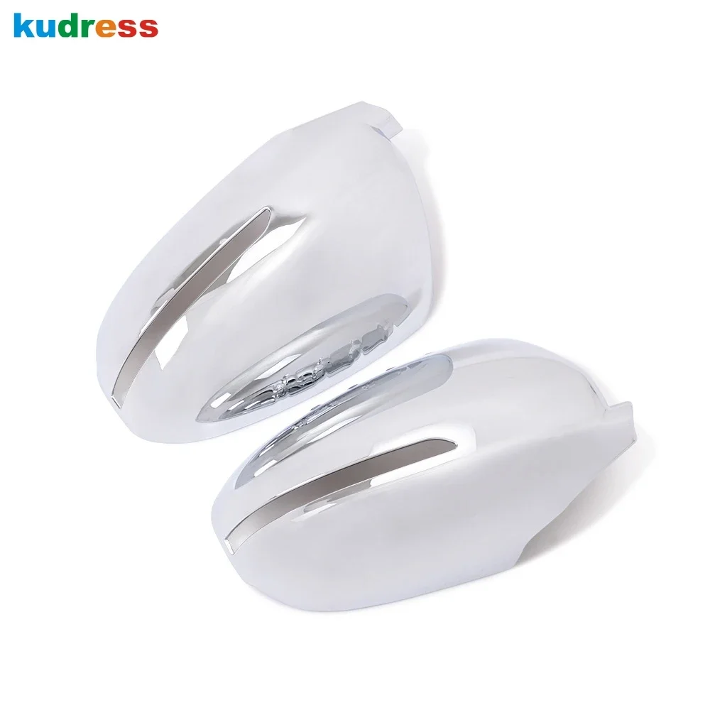 For KIA K5 Optima 2011 2012 2013 2014 Chrome Car Door Rearview Mirror Cover Trim Side Wing Mirrors Cap Covers Accessories