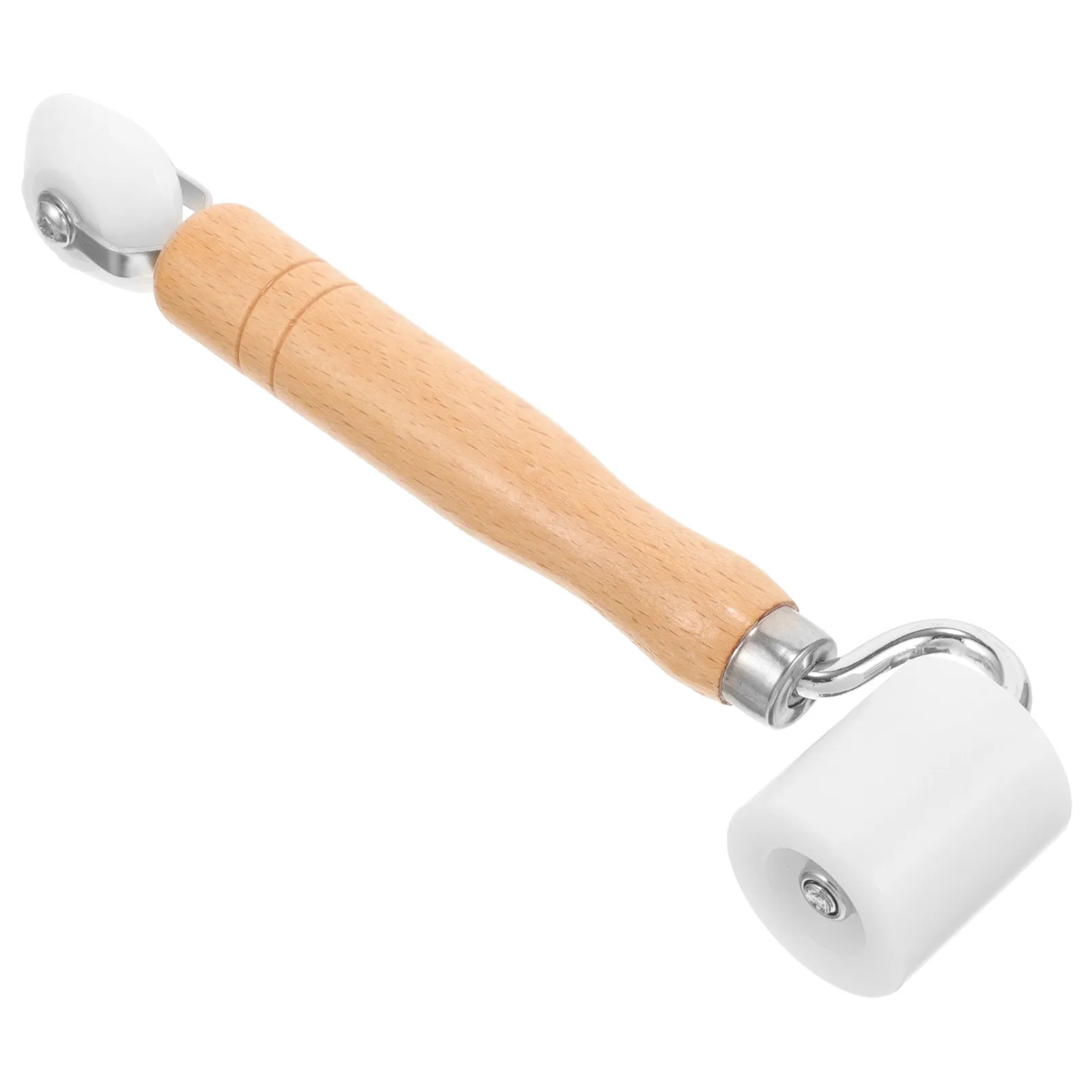 Professional Wallpaper Smoothing Roller with Sturdy Wood Handle Bearing Design for Easy Rolling Seamless Wall Adhesion and Fast