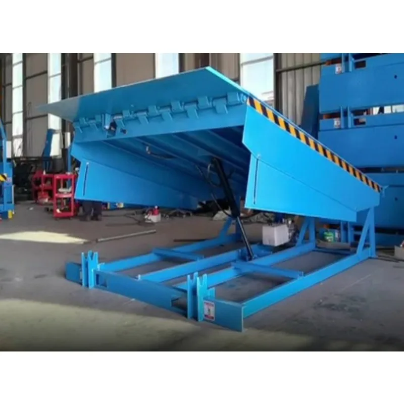 Customized 5-12Ton Fixed-type Loading Ramp Electric Hydraulic Lift Platform Height Adjustment Panel