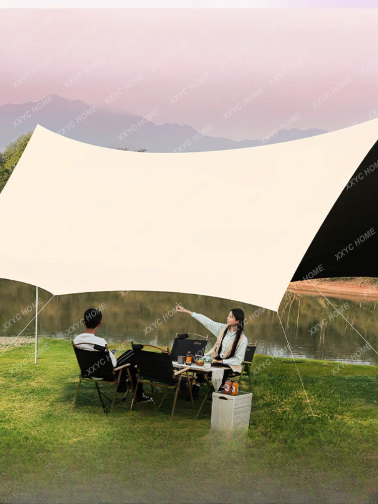 Outdoor Canopy Vinyl Octagonal Rainproof and Sun Protection UV Camping Camping