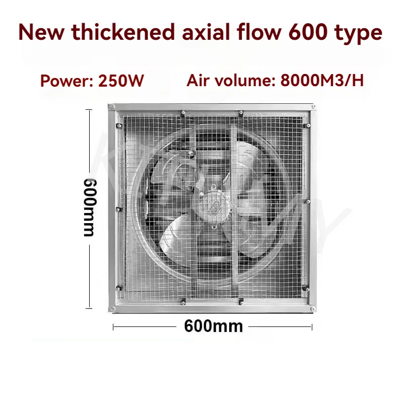 Ventilation Fan Extractor Fan Window Exhaust Fans Wall-Mounted Exhaust Fan