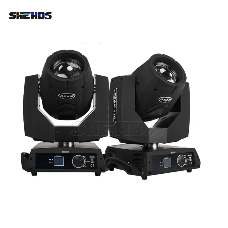 shehds moving head light versao botao feixe 230w 7r dmx 512 dj bar disco ball concert party stage pcs 01