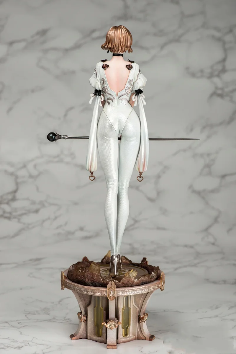 1/4 Die-cast Resin Character Model Assembly Kit Girl (Aria) Actionable Model Resin Toy Model Uncolored(400mm)