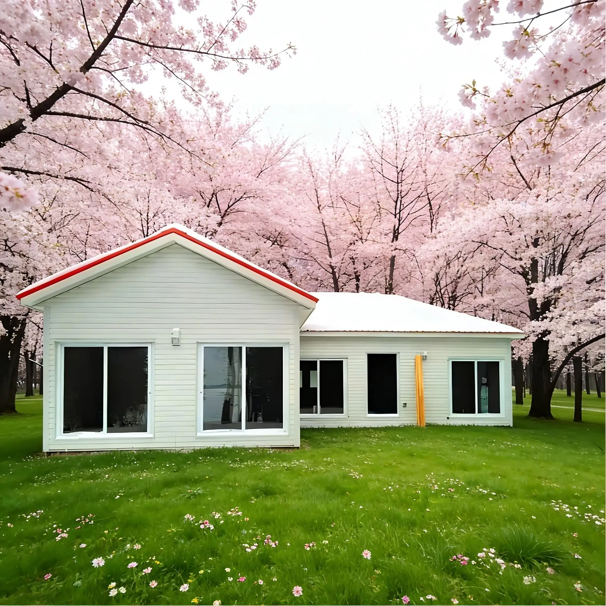 Modern Expandable Container House Customized 20ft 40ft Prefabricated House Wind Resistance  2-3 Bedroom in Winter