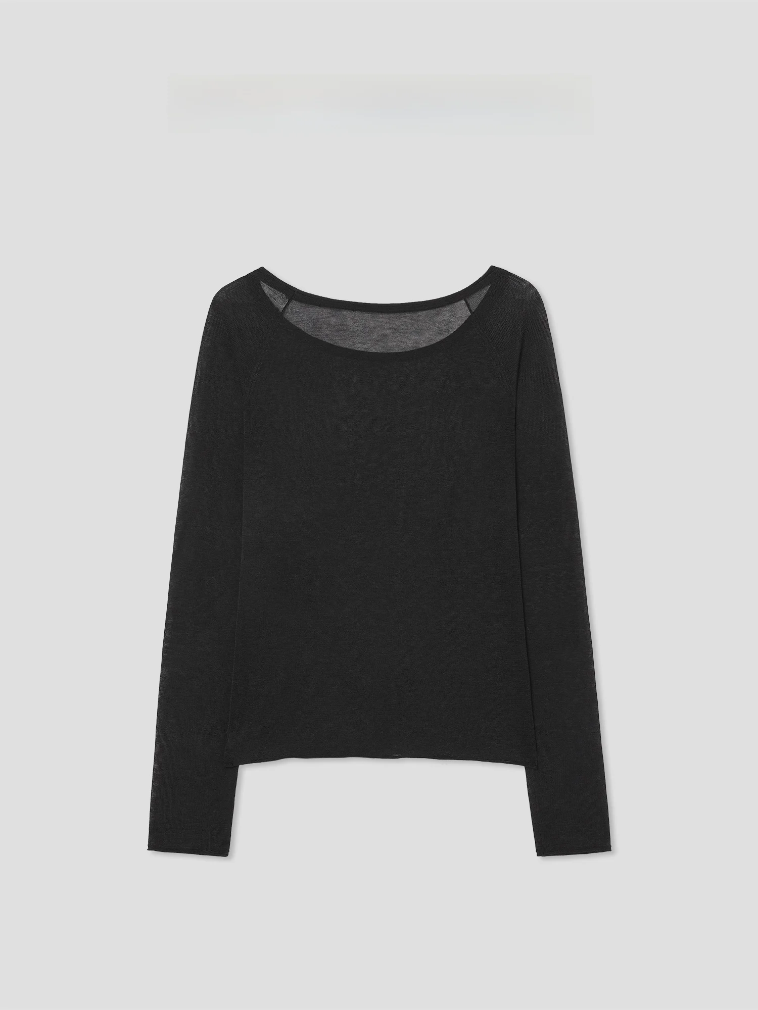 

Romi Studio Lacey Cotton Silk Blend mat Long Sve Knitted Sweater One oulder Neline Pure Color Slim Fit Women'...