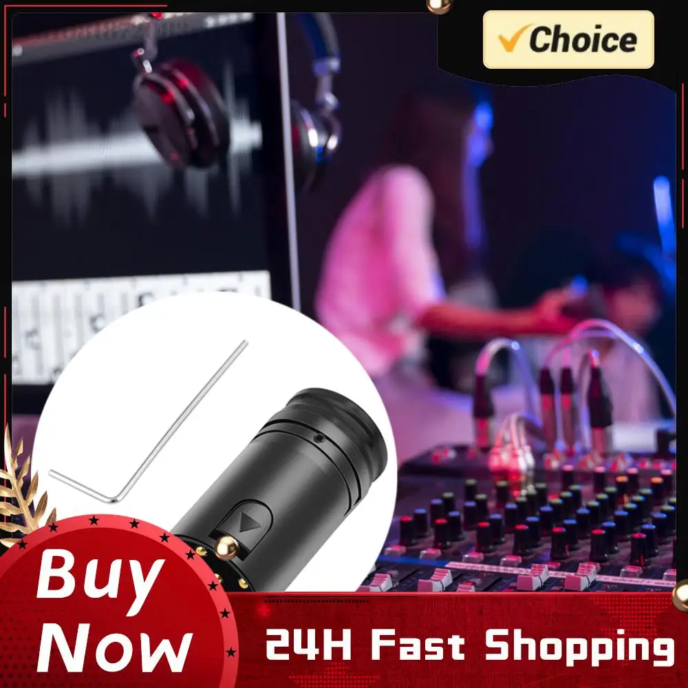 

Male To Male/Female To Female Professional XLR Adapter Zinc Alloy Shell XLR Audio Gold Plated Connector Plug for Power Amplifier