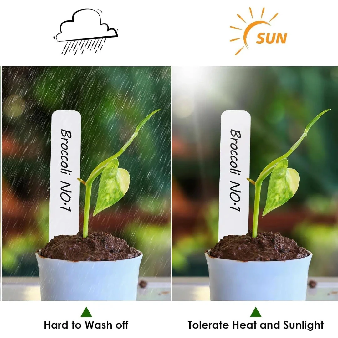 Waterproof Plant Labels 120PCS - Garden Journal Planner recension och pris