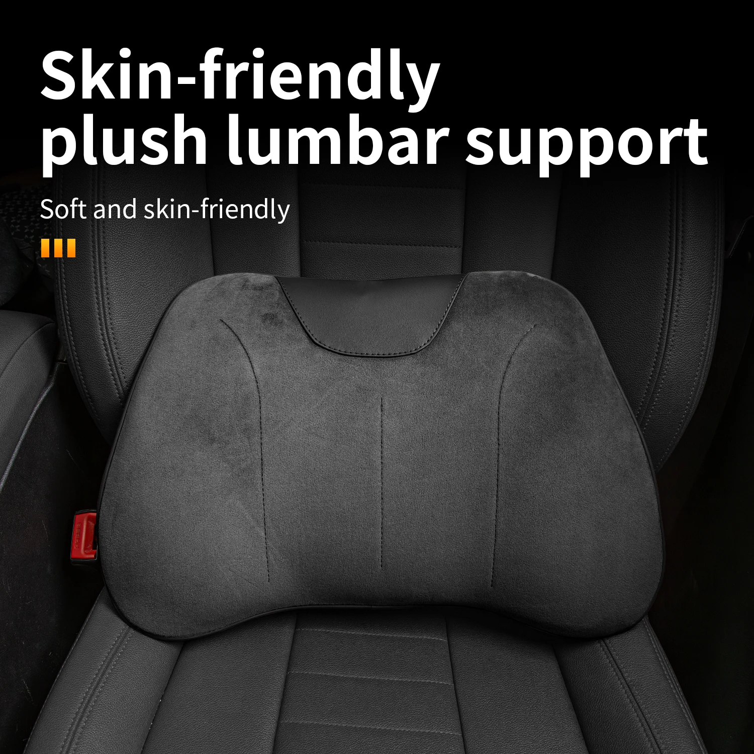 Seat Lumbar Support Car Waist Cushion Back Cushion For Ford Focus MK2 Mk3 Mk4 MK7 F-150 F-Series Mustang fiesta Ranger mondeo