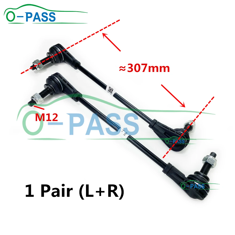 Enlace estabilizador delantero para Chevrolet Cruze J400 Volt II y OPEL Astra K y VAUXHALL Astra B16 BUICK Verano 2016- 39001003 39001004