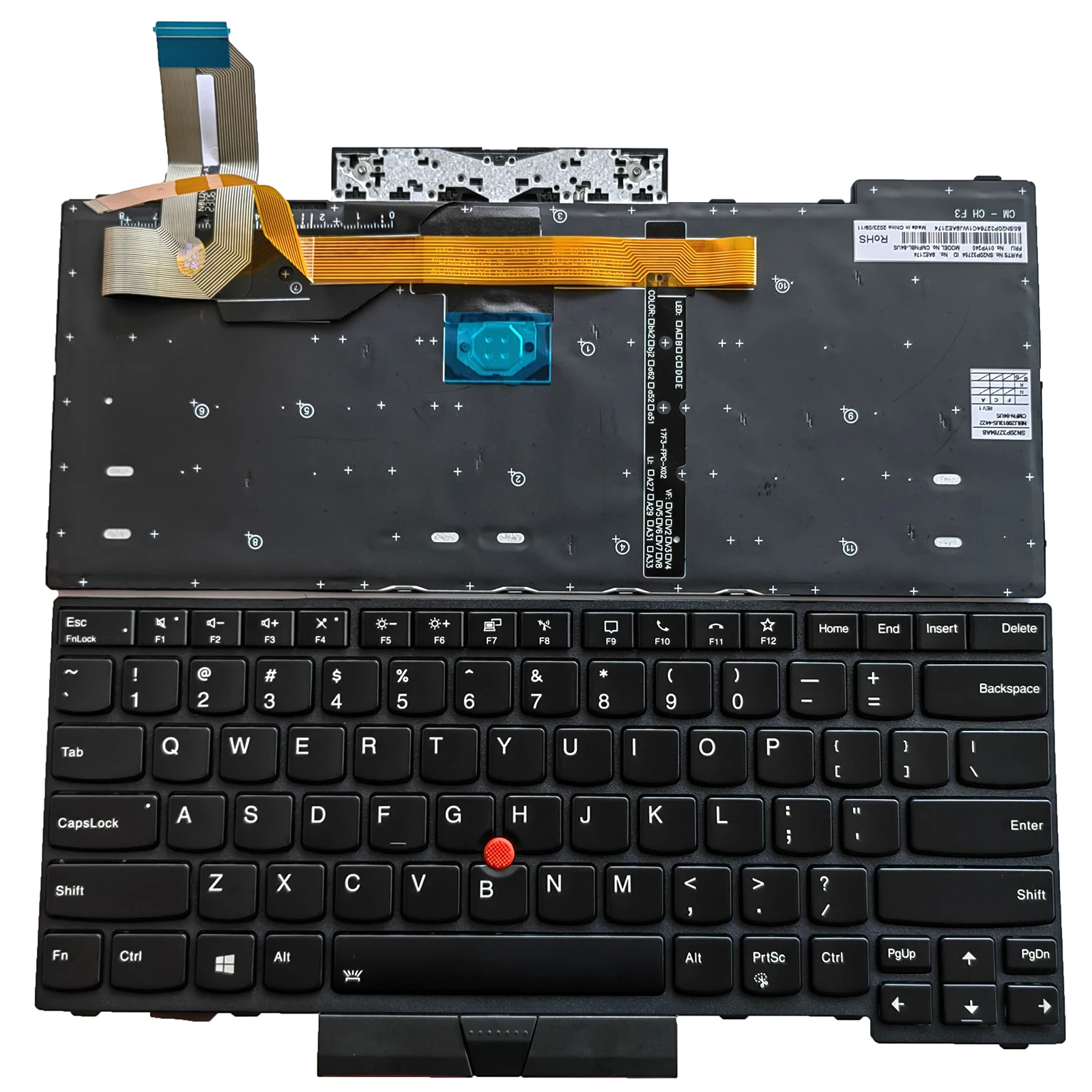 

Laptop Replacement US Layout Keyboard For Lenovo Thinkpad T14/P14S GEN1/T14 GEN1/T14 GEN2