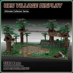 UCS Movie Scene MOC Building Block Village Display Model Sets Technology Bricks Castle Architecture Collection Toys Xmas Gifts