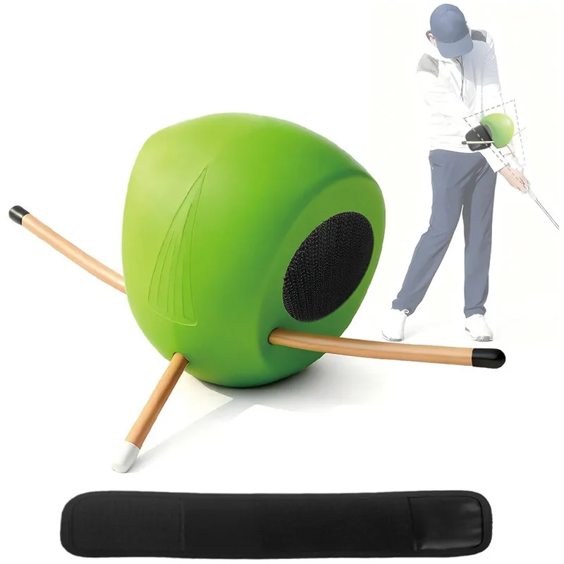 New Golf Swing Trainer Connection Ball Auxiliary Practice Training Aid With Anti Slip Mat