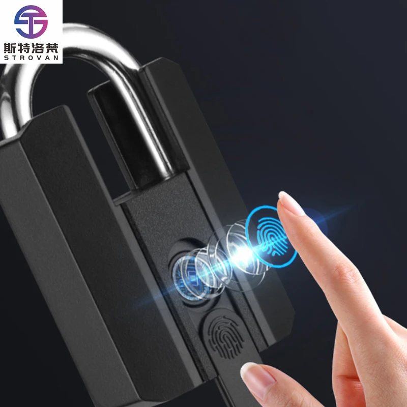 

Smart Padlocks with Wifi for Outdoor Digital Fingerprint Waterproof Smart Padlock