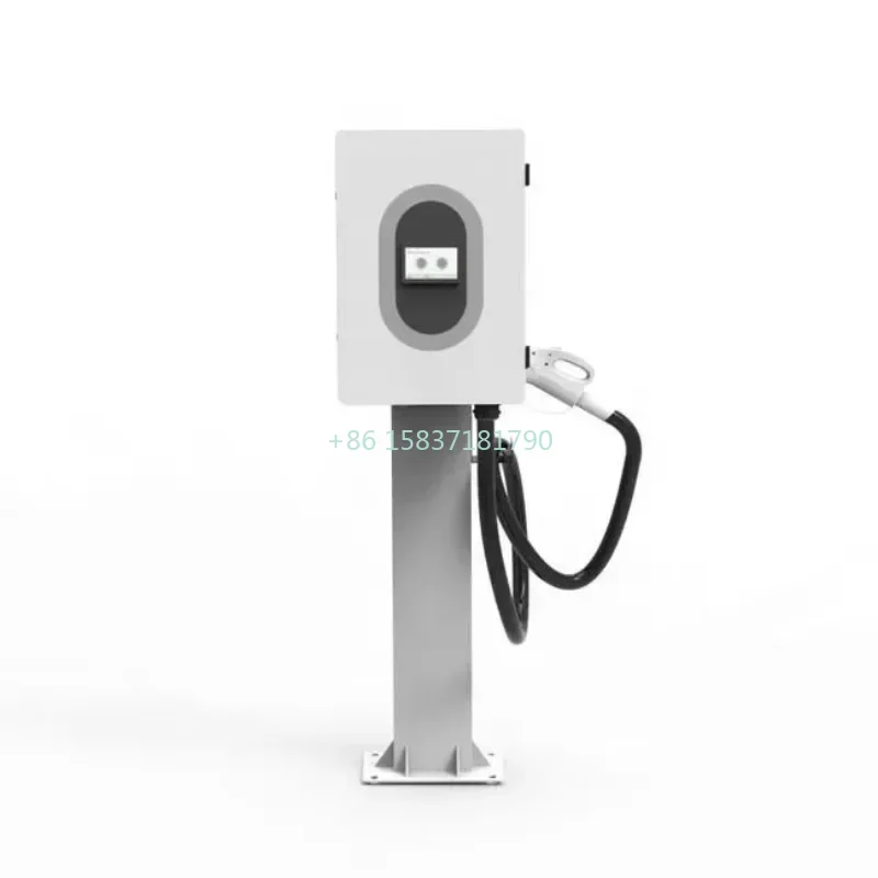 Customized Charging Station Pile 20KW 30KW 40KW Portable Charger Pile Fast DC EV Car Charging Station with 5m Cable for Russia