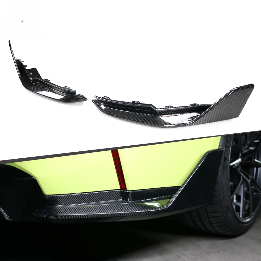 

MP Style Dry Carbon Fiber Body Kits Rear Wrap Angle Rear Bumper Splitter for M3 G80 M4 G82custom