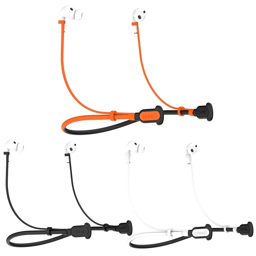 Silicone Wireless Earphone Hanging Rope Anti Lost Stable Earbuds Cord Holder String Durable for AirPods 4 3 2 1 Pro1/2/3
