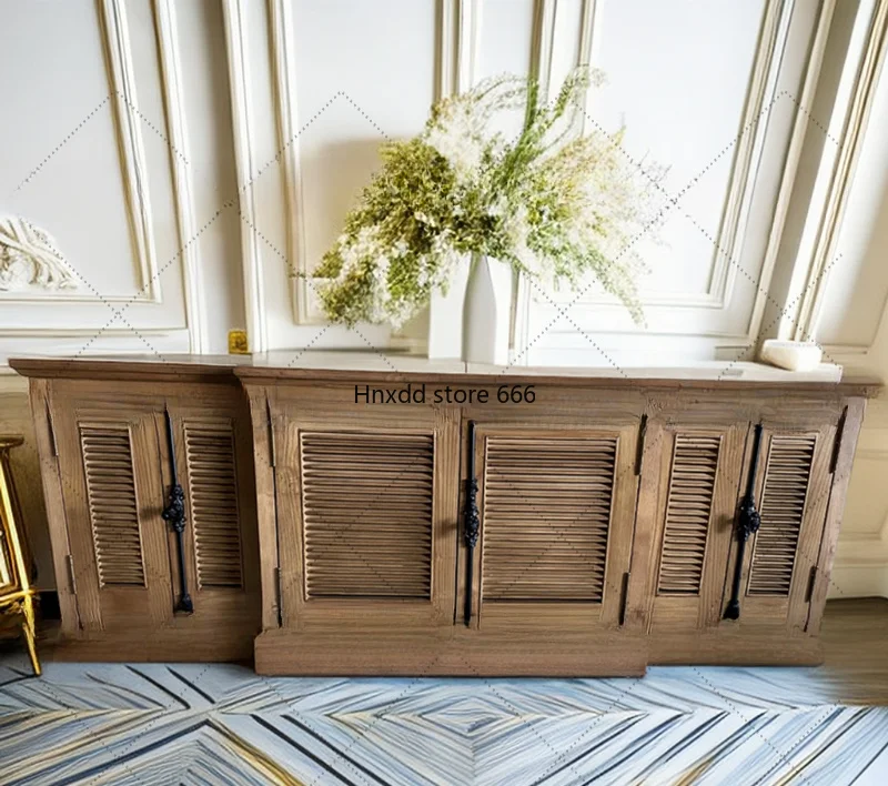 French blinds TV cabinet