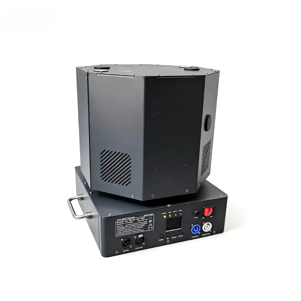 Dj Event Party Stage Wedding DecorationSparkler Dual Head Rotation Fire-works Cold Flame Sparkuler Spin Dancing Spark Machine