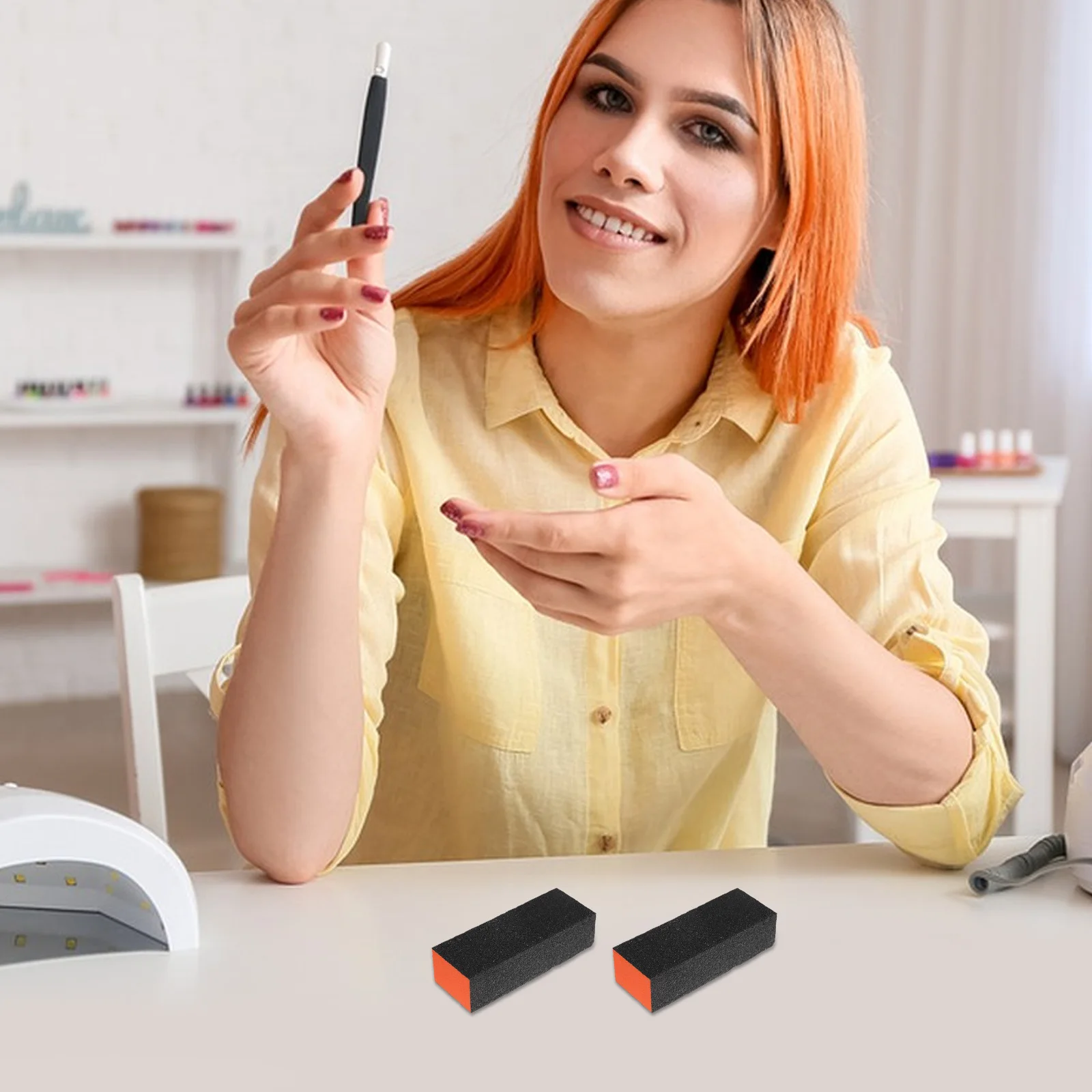 

20 Pcs Bulk Nail Supplies Accessories for Technician Buffing Block Buffer Natural Nails Polishing