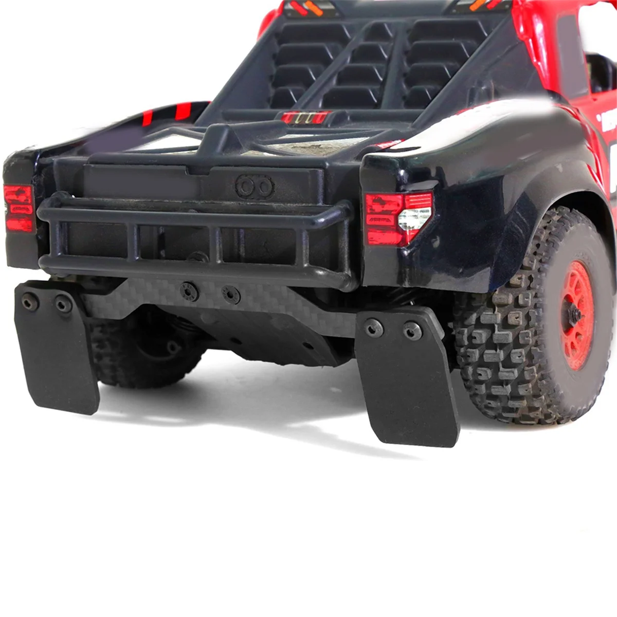 탄소 섬유 소재 고무 펜더, 머드 가드, 1/14 ARRMA 미니 모자브 GROM RC카 업데이트 부품