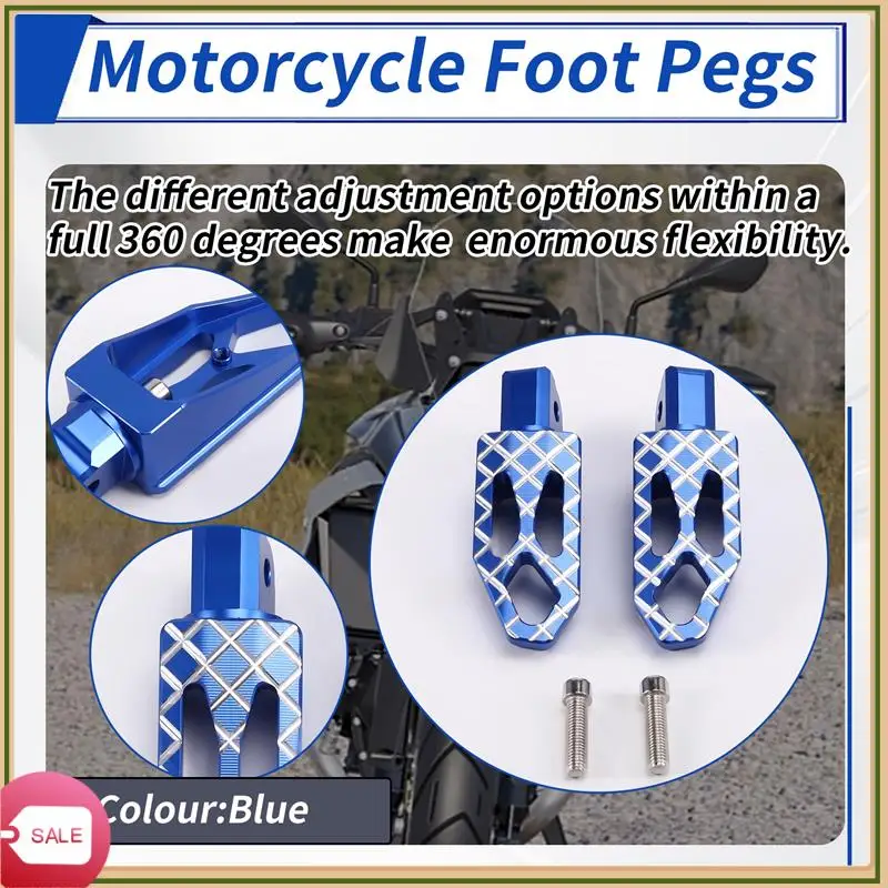 

Unique Motorcycle Accessories Front Adjustable Passenger Footpegs For BMW R1300GS R 1300 GS R1300 GS Foot Pegs