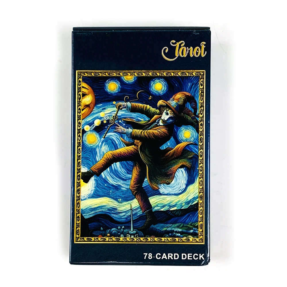 New Tarot Cards A 78 Cards Deck English Version Fortune Telling Divination Deck Game For Family Party Card Game New Year Gifts