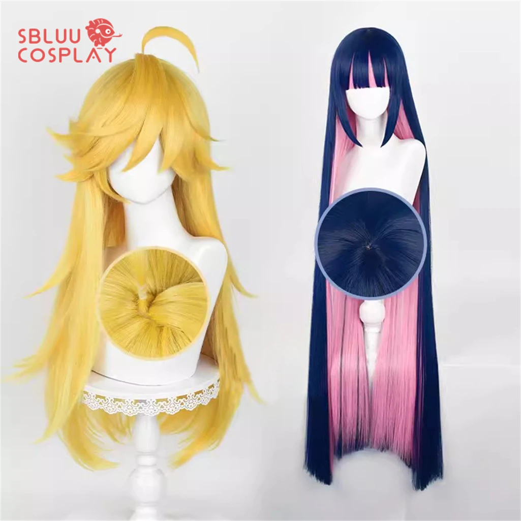 SBluuCosplay Panty/Stocking Garterbelt Cosplay Panty Stocking Cosplay Wig