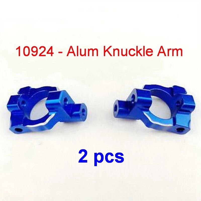 2 PCS อะไหล่อัพเกรดอลูมิเนียม 10924 Knuckie Arm, สําหรับ 1/10 Scale VRX Racing 4WD RC รุ่นรถ