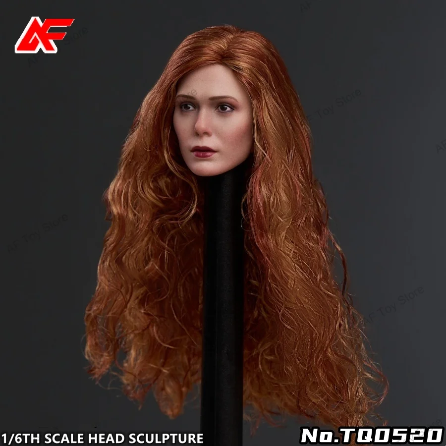 1/6 Schaal Elizabeth Olsen Head Sculpt Model Voor 12 inch TBL JO ANT Vrouwelijke Action Figure Body