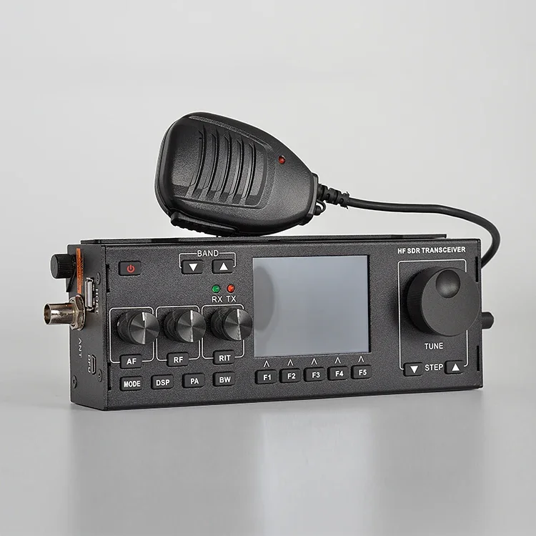 Transceiver HF SDR Ham Radio RS-918 Radio jednopasmowe SSB USB LSB CW AM FM Spectrum Dynamiczny wyświetlacz wodospadu