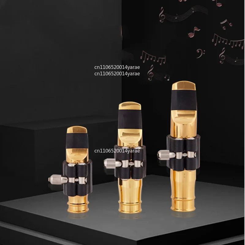

Многофункциональный наконечник для саксофона, металлический наконечник для альт-саксофона, позолоченный наконечник для музыкальных инструментов
