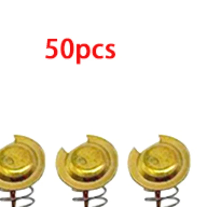 

50pcs Carbon Brush Replacement Kit Fit For Drills Sanders Grinders & Motors Durable Motor Parts