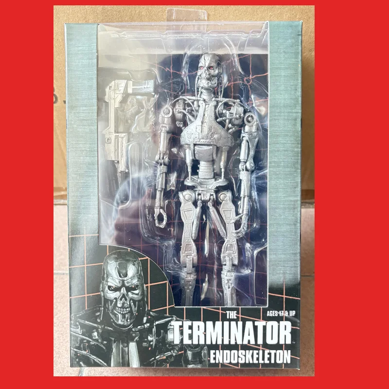 

NECA Endoskeleton Терминатор T-800 ПВХ фигурка Коллекционная модель игрушки подарки на день рождения 2 типа на складе