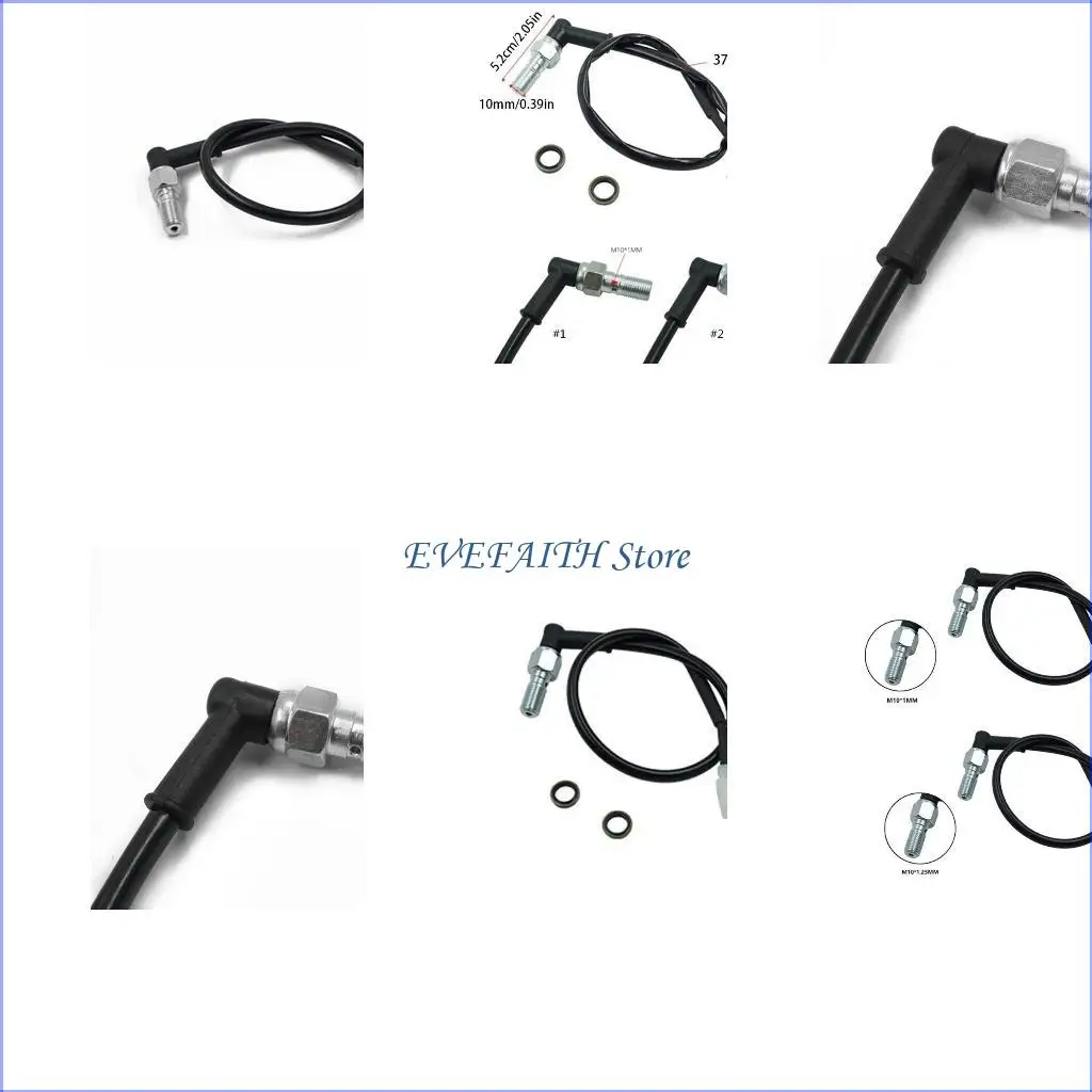 

124B Universal Motorcycle Hydraulic Brake Pressure Rear Light Switch Hollow Bolt