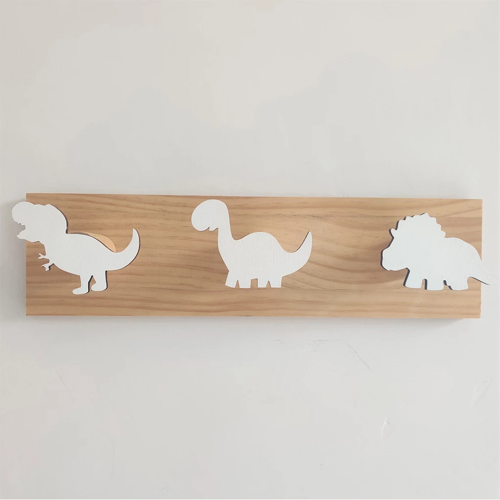 Strong And Stylish Dinosaur Coat Hooks Easy Installation Wide Application Suitable For Any Decor