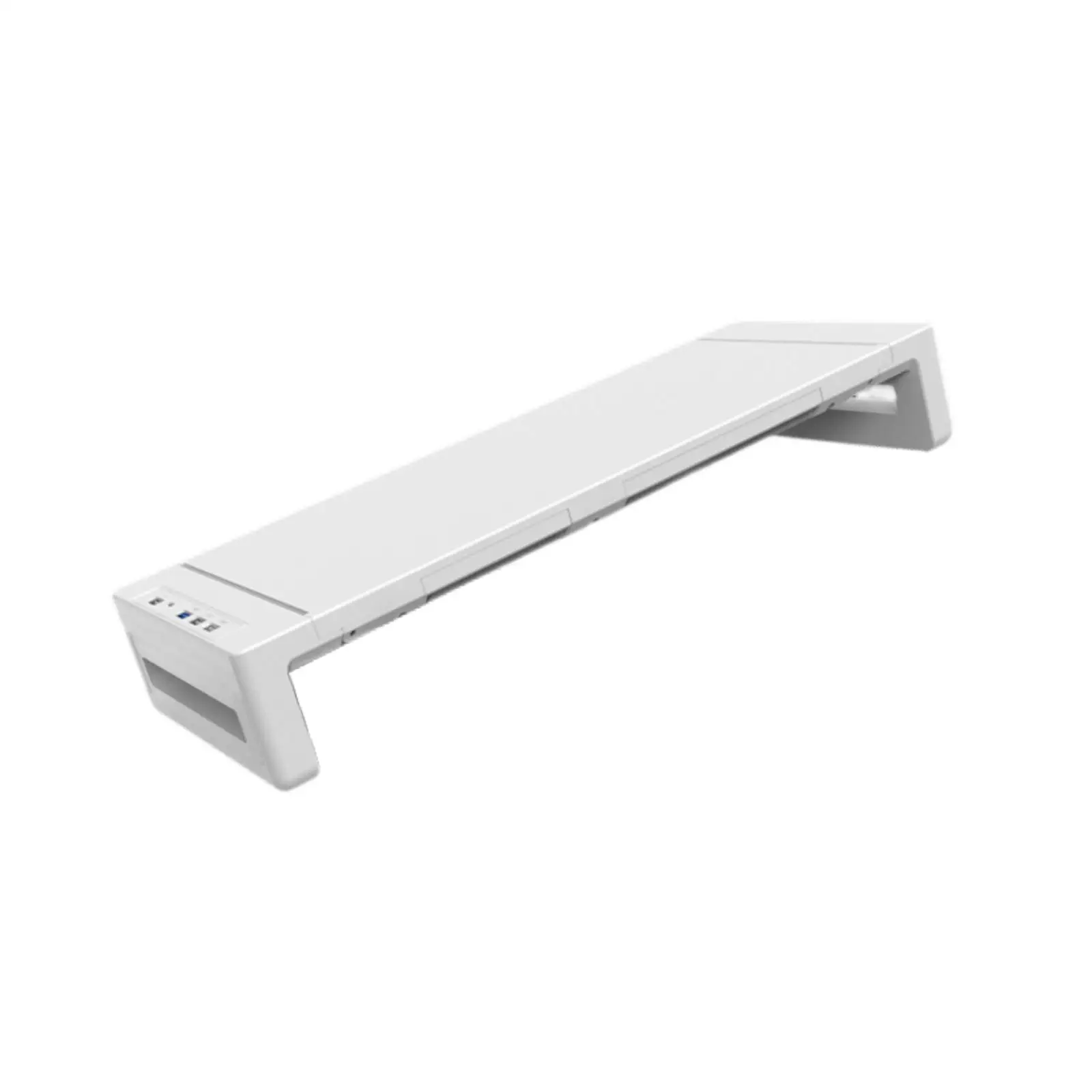 

Computer Heightened Shelf Laptop Stand with Drawer Desk Storage Rack Monitors Stand Riser Multifunctional Monitors Riser Holder